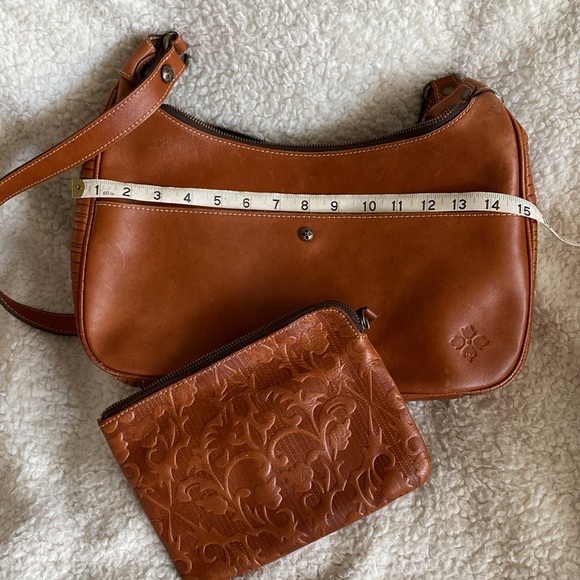Patricia Nash vintage Piacenza crossbody with matching Cassini wristlet. - Picture 6 of 6